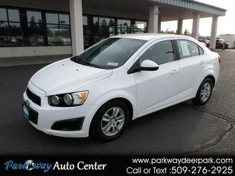 2012 chevrolet sonic 2lt