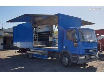 atelier mobile prêt à travailler – iveco eurocargo 120e23 – hayon – tva récupérable