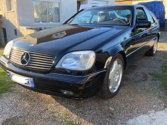 mercedes cl 600 6.0 v12 54 000 km parfait état