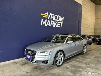 audi a8 3.0 v6 tdi 258ch - bva - quattro - avus - standing - affichage tete haute - audio bose -