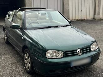 volkswagen golf iv - cabriolet 1.6 101ch - finition mayflower