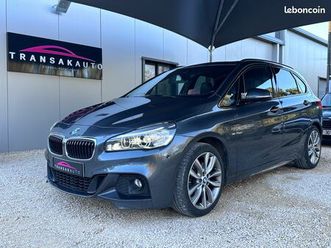 bmw serie 2 gran tourer f46 220d 190 ch m sport xdrive / pack m / full options