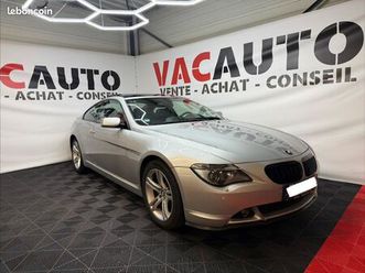 bmw série 6 650i e63 v8 4.8 luxe 367ch
