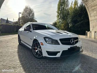 mercedes classe c 63 amg édition 507 coupé – entretien limpide, toit ouvrant