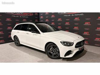 mercedes classe e 2 l - amg line - 313ch - bva 9g -tronic - garantie constructeur