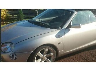 2002 mg mgf gris manuel, 5 vitesses conduite à gauche in...