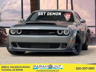 used 2018 dodge challenger srt demon