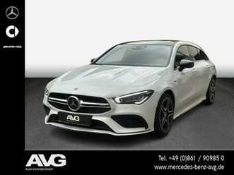 mercedes-benz cla 35 4m amg pano distr. 360° night burm. mbeam