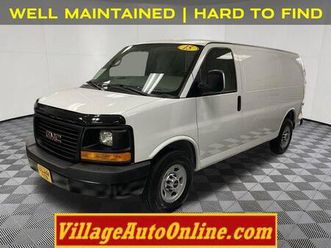 used 2015 gmc savana 2500 work van