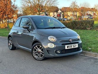 2018 fiat 500 0.9 s (85bhp)