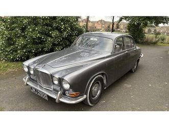 1968 jaguar 420 gris automatique, 5 vitesses conduite à d...