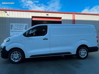 prix 22000 ht / 26400 ttc citroen jumpy xl 2.0l bluehdi 180cv boite automatique eat8 parfait etat revise et garanti 12 mois