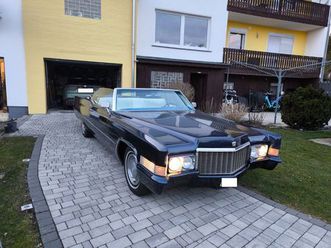 1970er cadillac deville convertible