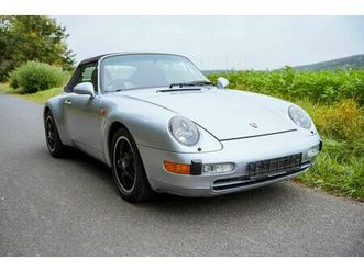 porsche 911 993 carrera cabriolet (1995), klassische farbkombinat