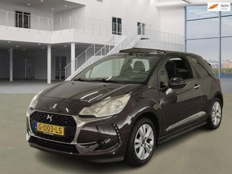 ds 3 cabrio - 1.2 puretech so chic / onderhoud / auto rijd prima
