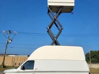 ford e350 surveillance van with 25' tower (many uses, promos, etc)