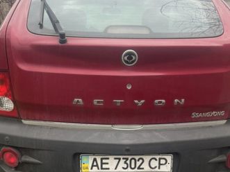ssangyong actyon 2008