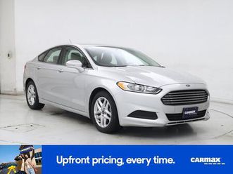 used 2016 ford fusion se