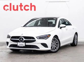 2023 mercedes-benz cla 250 4matic awd w/ apple carplay & android