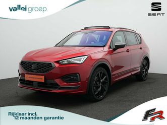 seat tarraco 7 pers. 1.5 tsi 150 pk dsg fr business intense | panoramadak | trekhaak | geheugenstoel | beats audio | rondomzicht camera | stuur-/achterbankverwa