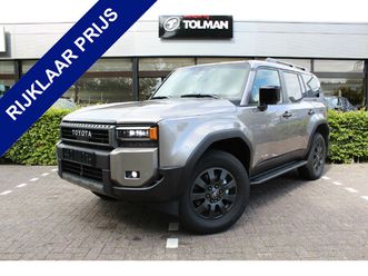 toyota land cruiser 250 2.8 d-4d 4x4 executive window van | rijklaar | trekhaak | leder | 360 camera | led | stoelverwarm./-koeling | blind spot