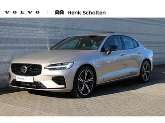 volvo s60 t8 automaat recharge awd ultimate dark | nappa leder met open grid textiel | trekhaak | awd | premium audio by harman kardon | headup display | verwar
