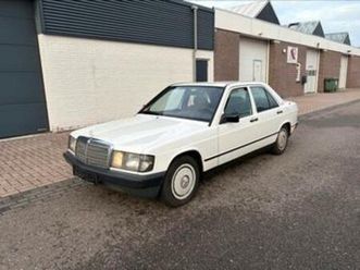mercedes 190 diesel oldtimer belastingvrij — mercedes-benz — marktplaats