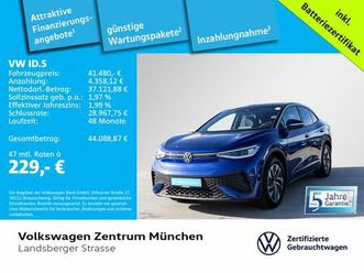 volkswagen id.5 pro 210kw wärmepumpe ahk acc ccs iq.light n