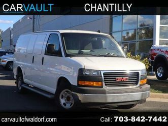 used 2020 gmc savana 2500 work van