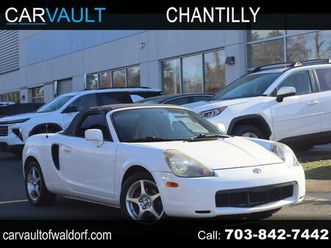 used 2001 toyota mr2 2dr conv manual