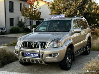 toyota land cruiser kdj 120 8 places 3. 0 d-4d 173ch magnifique