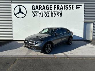 mercedes glc coupé 400 d 330ch amg line 4matic 9g-tronic