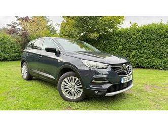 vauxhall grandland x 1.2 turbo sport nav