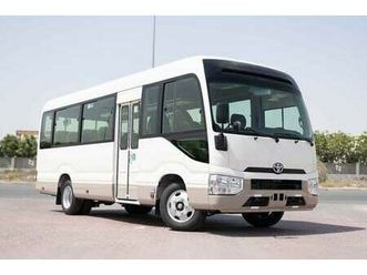 toyota coaster 2025 toyota coaster 2.7l - manual - white inside grey | export only