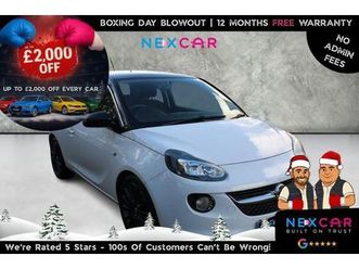 2015 vauxhall adam 1.4i vvt 16v glam (87ps)