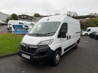 2022 vauxhall movano 2.2 turbo d 140ps h2 van dynamic panel van diesel manual