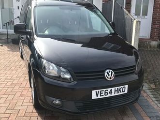 vw caddy highline 2.0 tdi dsg automatic. possible mini camper conversion no vat