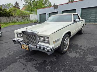 1984 cadillac eldorado biarritz for sale