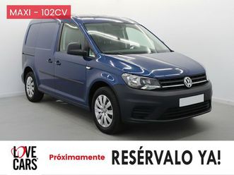 volkswagen caddy 2.0 tdi furgón maxi 6 vel 102