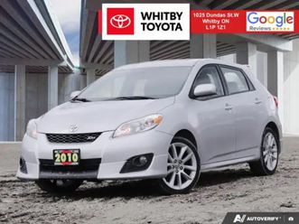 2010 toyota matrix xrs 2.4l fwd / low kilometers / selling as-is