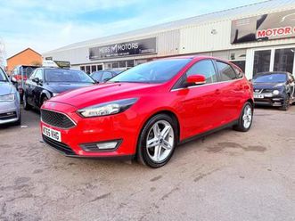 2015 ford focus 1.5 tdci zetec euro 6 (start/stop) 5dr hatchback diesel manual
