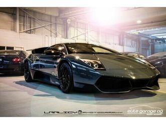 2009 lamborghini murciélago - murciélago lp670-4 sv cpé