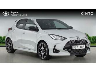 toyota yaris gr sport hatchback's 1.5 vvt-h gr sport e-cvt euro 6 (start/stop) 5dr