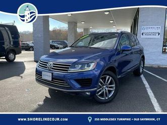 used 2016 volkswagen touareg vr6 lux