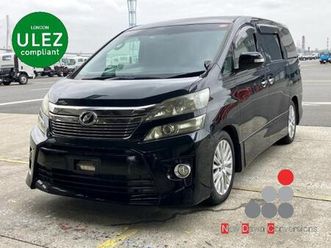 toyota vellfire fresh import on the way from japan