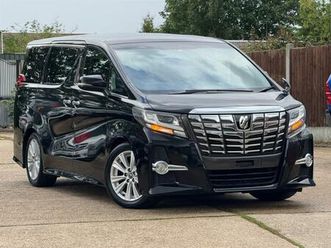 2016 toyota alphard toyota alphard 250s 2.5l petrol, 16-16, 7 seater, ulez, fresh import, verif m...