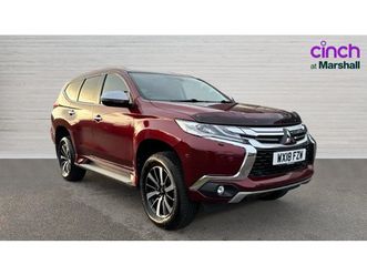 2018 mitsubishi shogun sport 2.4 di-dc 4 5dr auto 4wd