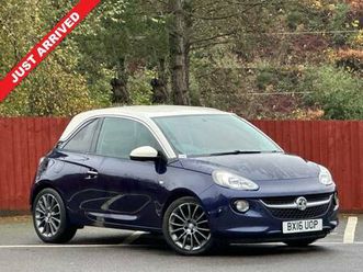 2016 vauxhall adam 1.2i jam hatchback 3dr petrol manual euro 6 (70 ps) hatchback petrol manual