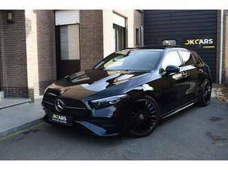 mercedes classe a a 180 e amg line m-hev - navi / led / pano opendak / 19