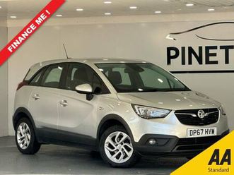 2018 vauxhall crossland x 1.6 turbo d ecotec se nav suv 5dr diesel manual euro 6 (start/stop) (99 ps) ha...
